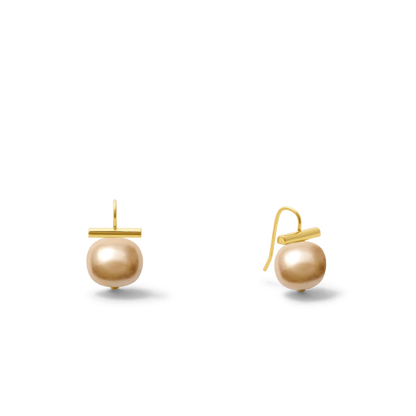 Baby Pebble Pearl Earring