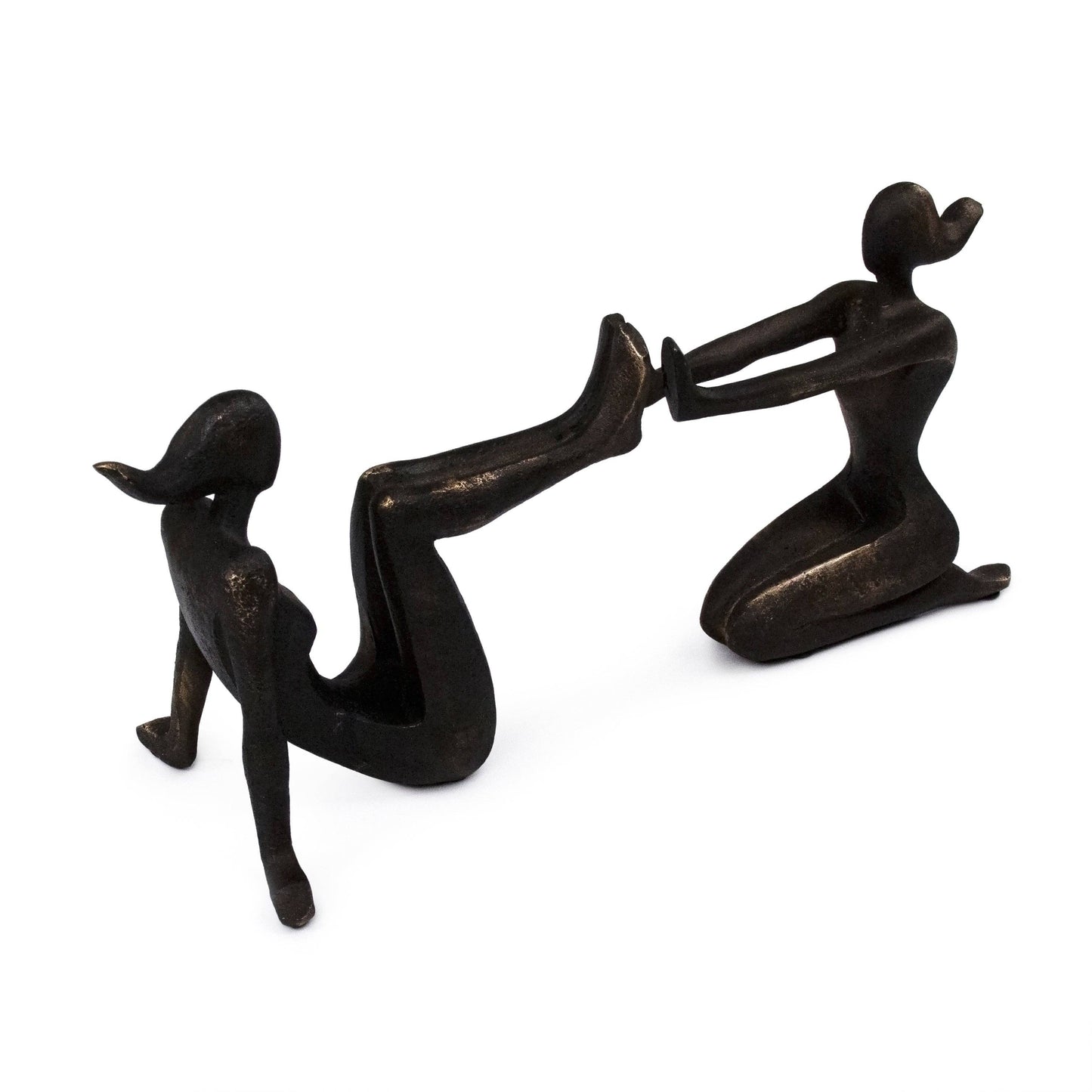 Pushing Women Bookends