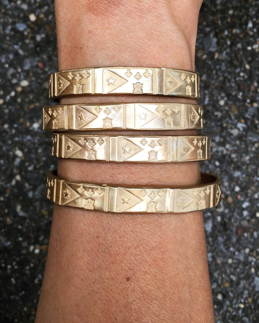 Acadian Flag Cuff
