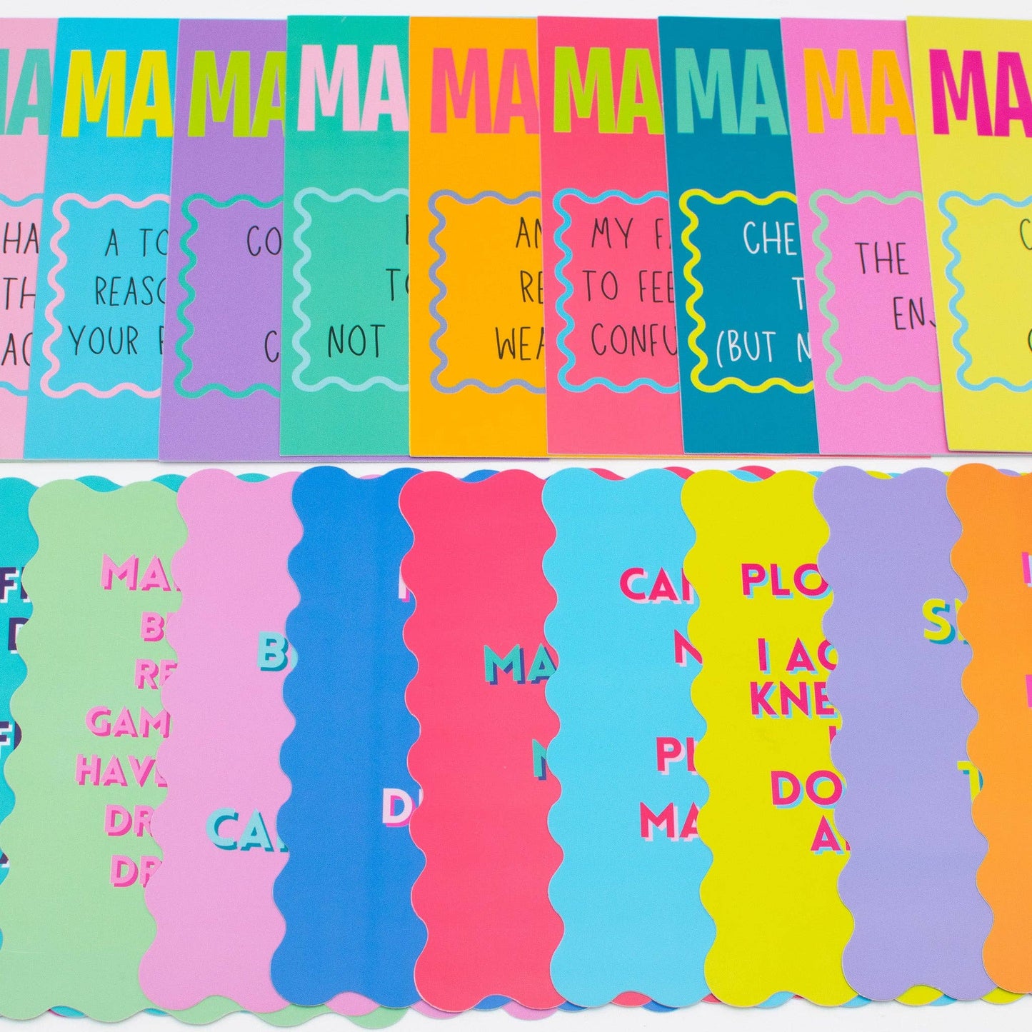 MAHJONG SHUFFLE CARD | Mahjong Is Series | Sized to Store with League Cards