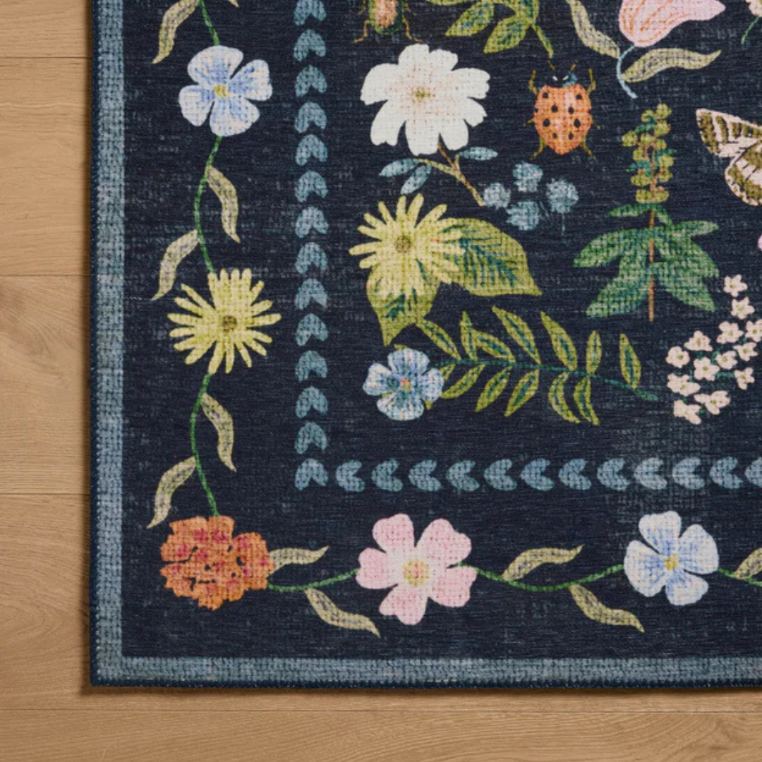 Canopy Black Rug 2x3