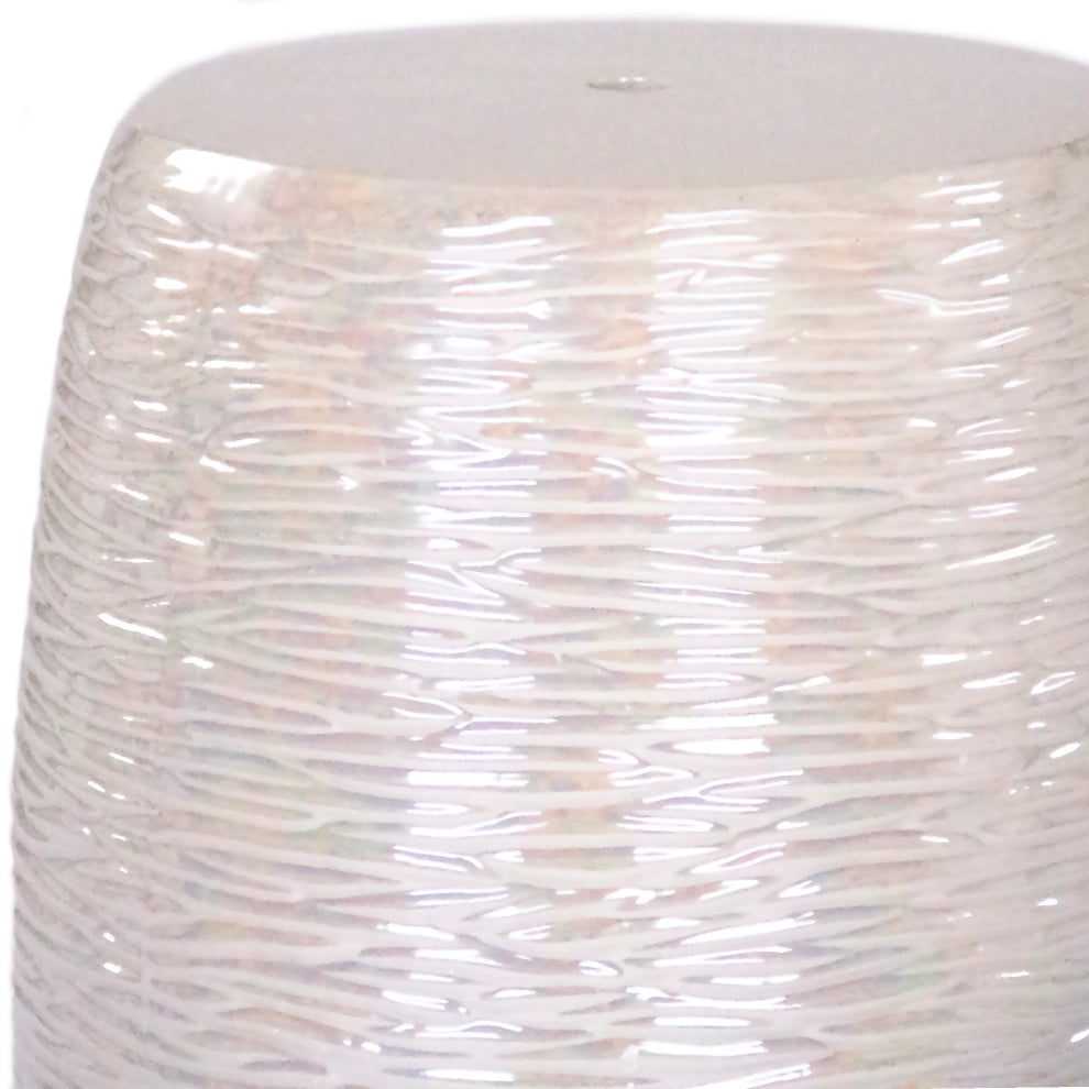 Sinclair Garden Stool Grey