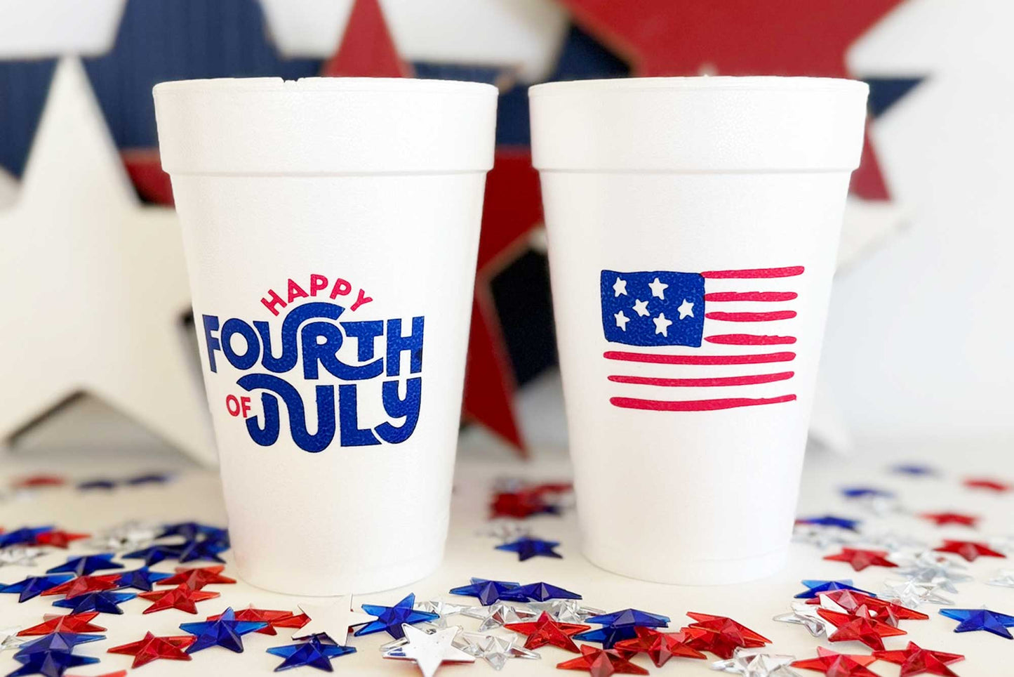 July 4th Foam Cup