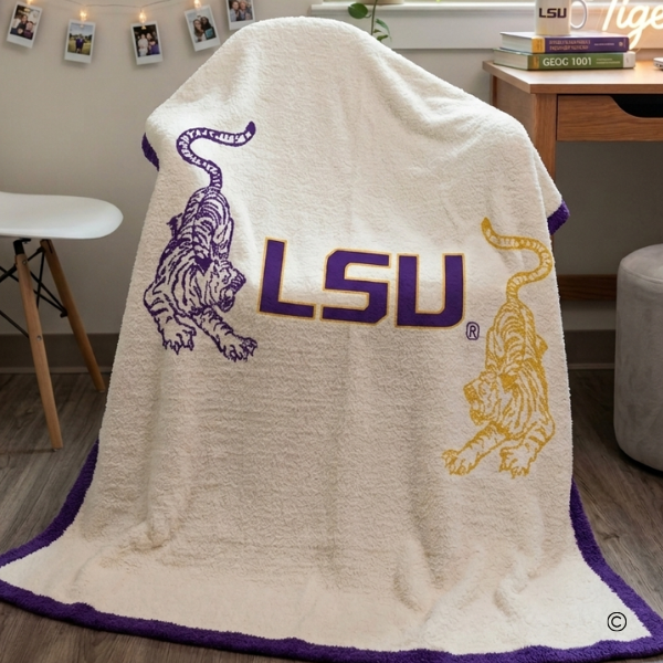 LSU Tiger Prowl Blanket©