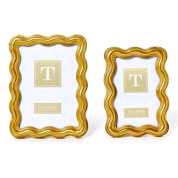 Triple Wave Photo Frame