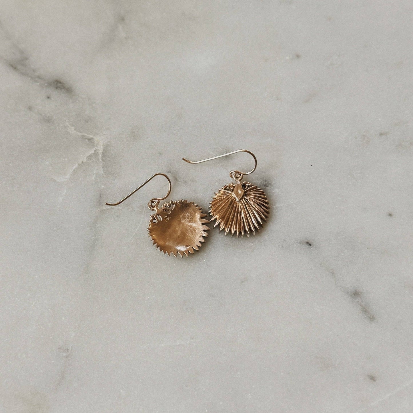 Palmetto Leaf Earrings