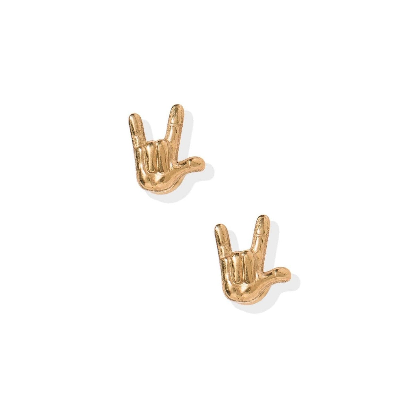 Screwback Stud Earrings - ILY Gold