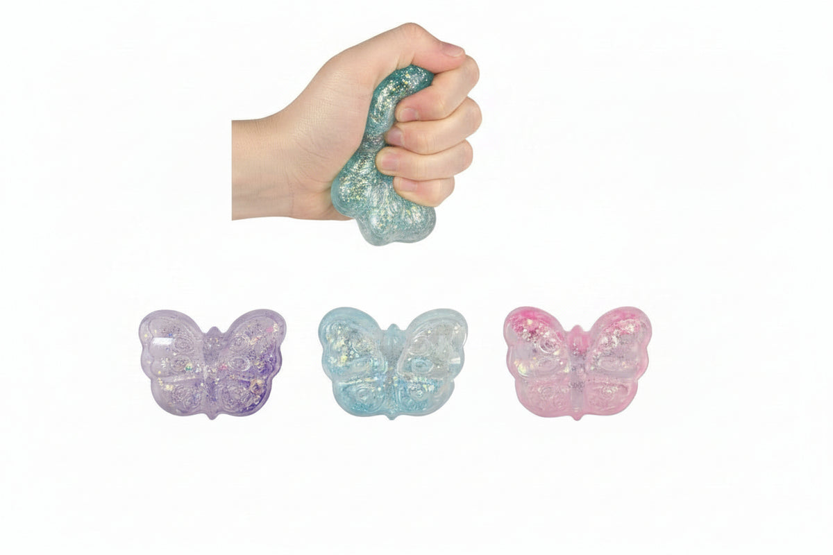 Glittery Butterfly Sugar Squishers