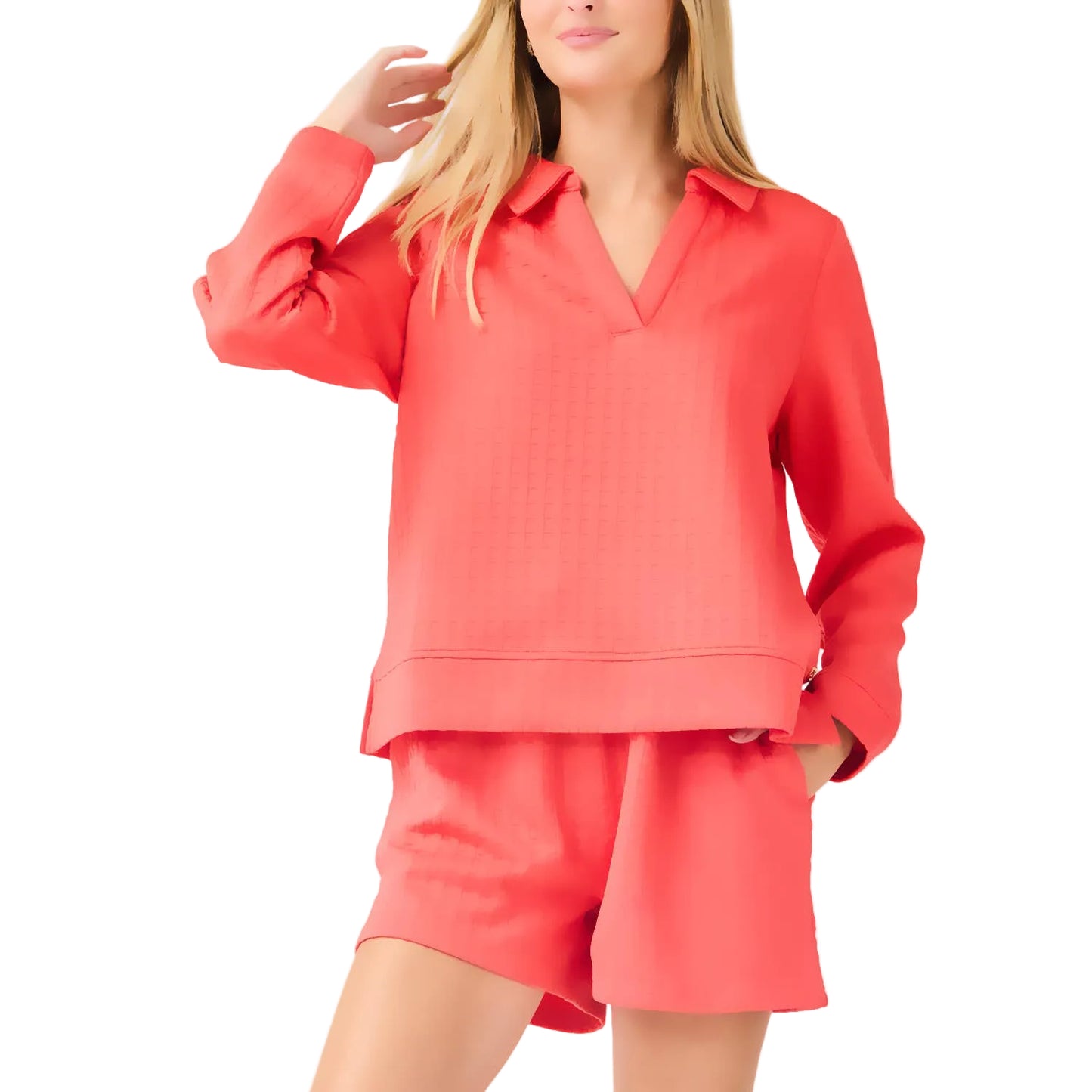 Lindsay Coral Two Piece Set