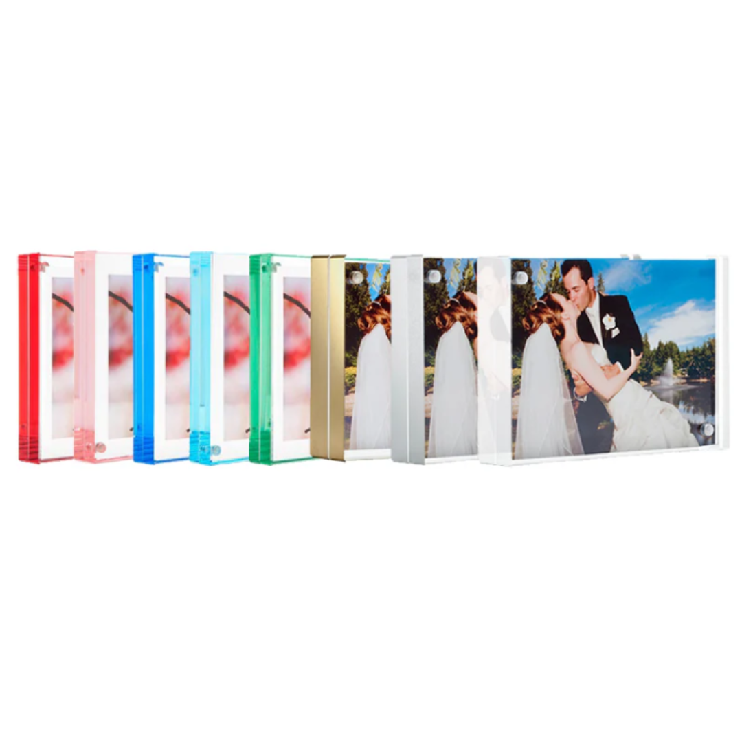 Color Edge Acrylic Magnet Frame
