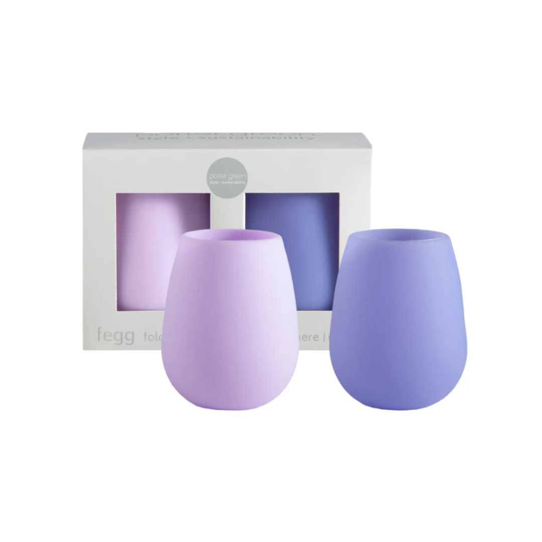 Tanzanite + Amethyst | Fegg | Silicone Unbreakable Glasses