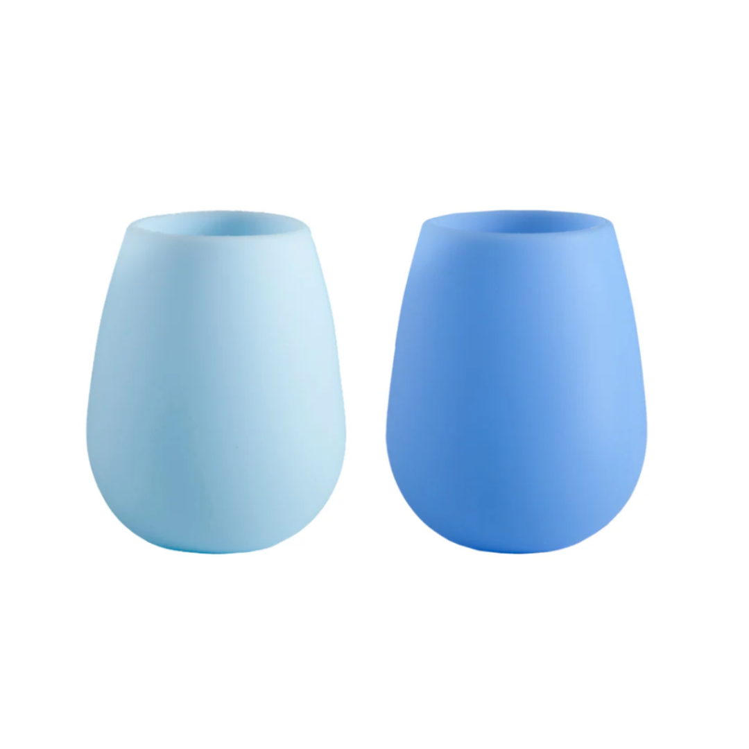 Sky + Kingfisher | Fegg | Silicone Unbreakable Glasses