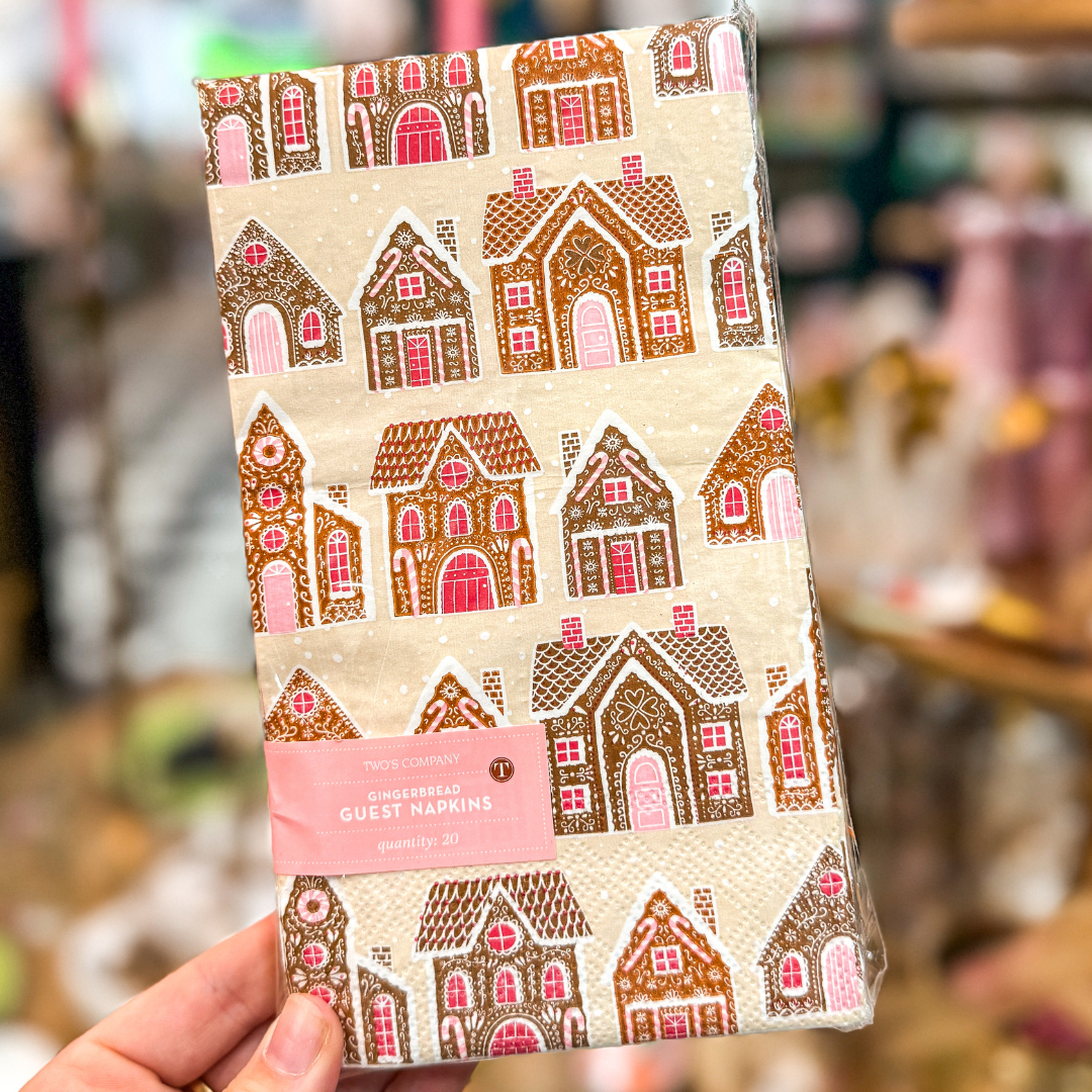 Gingerbread Paper Guest Towel