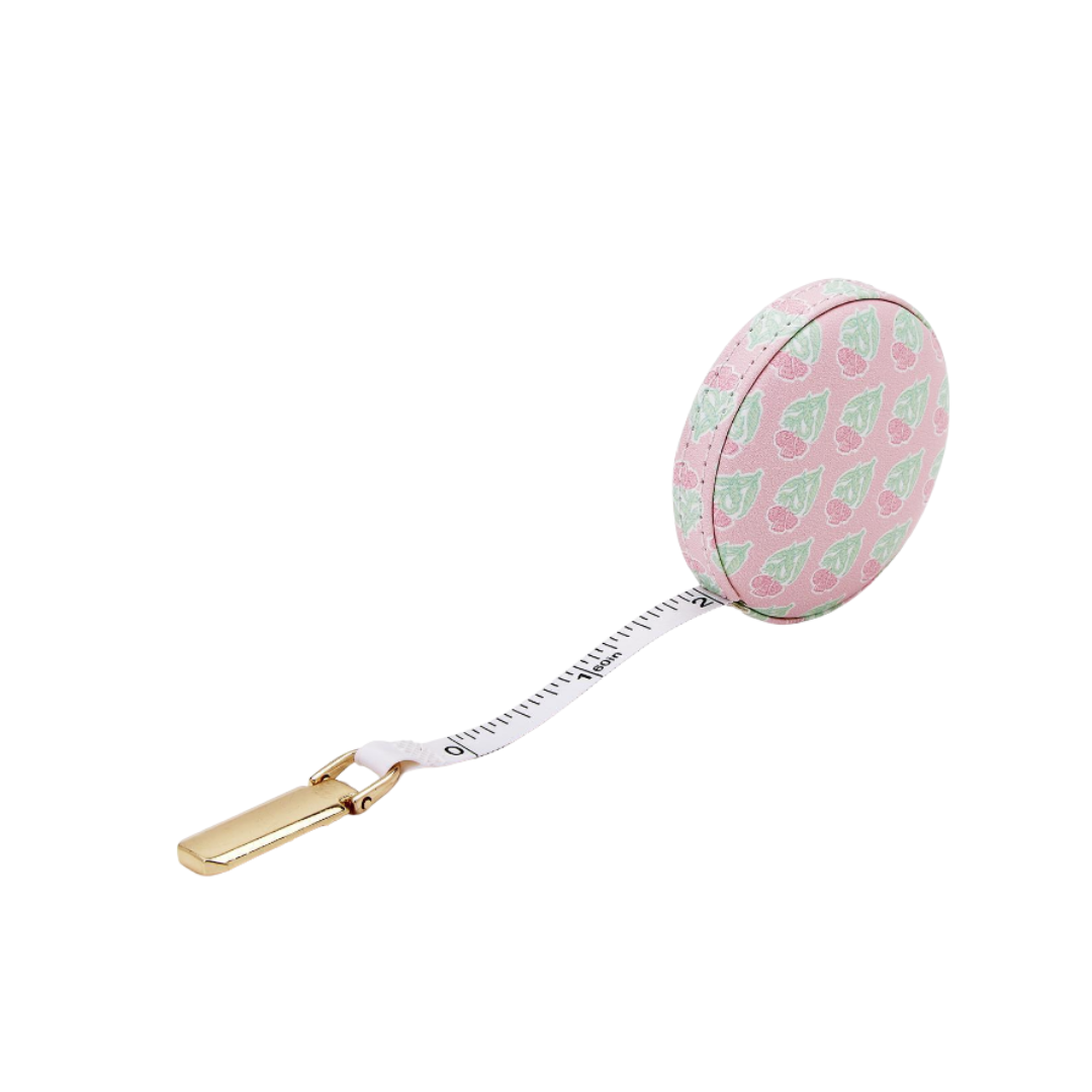 Floral Block Print Measuring Tape