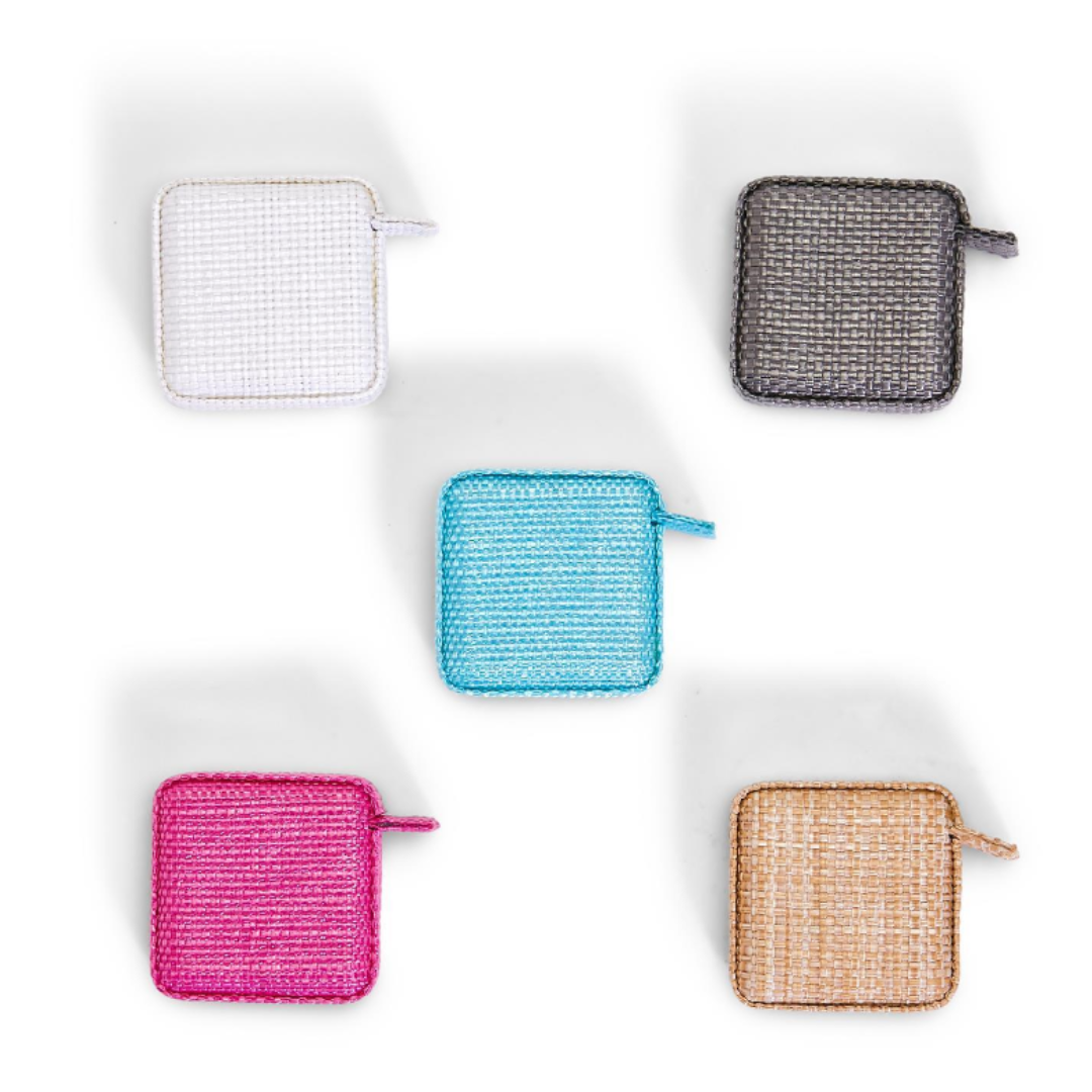 Faux Cane Weave Measuring Tape