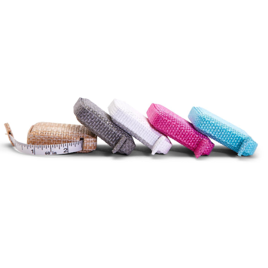 Faux Cane Weave Measuring Tape