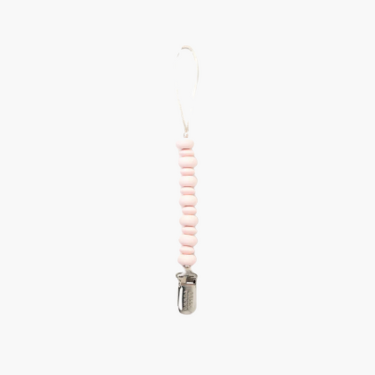 Light Pink Pacifier Clip