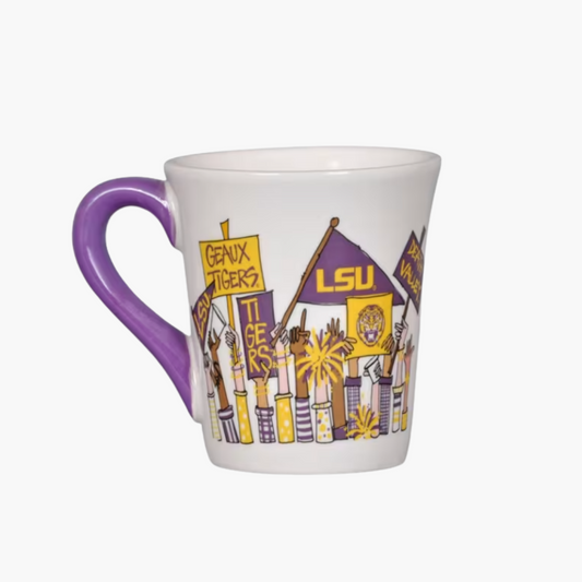 LSU Tigers Cheer Ceramic Mug