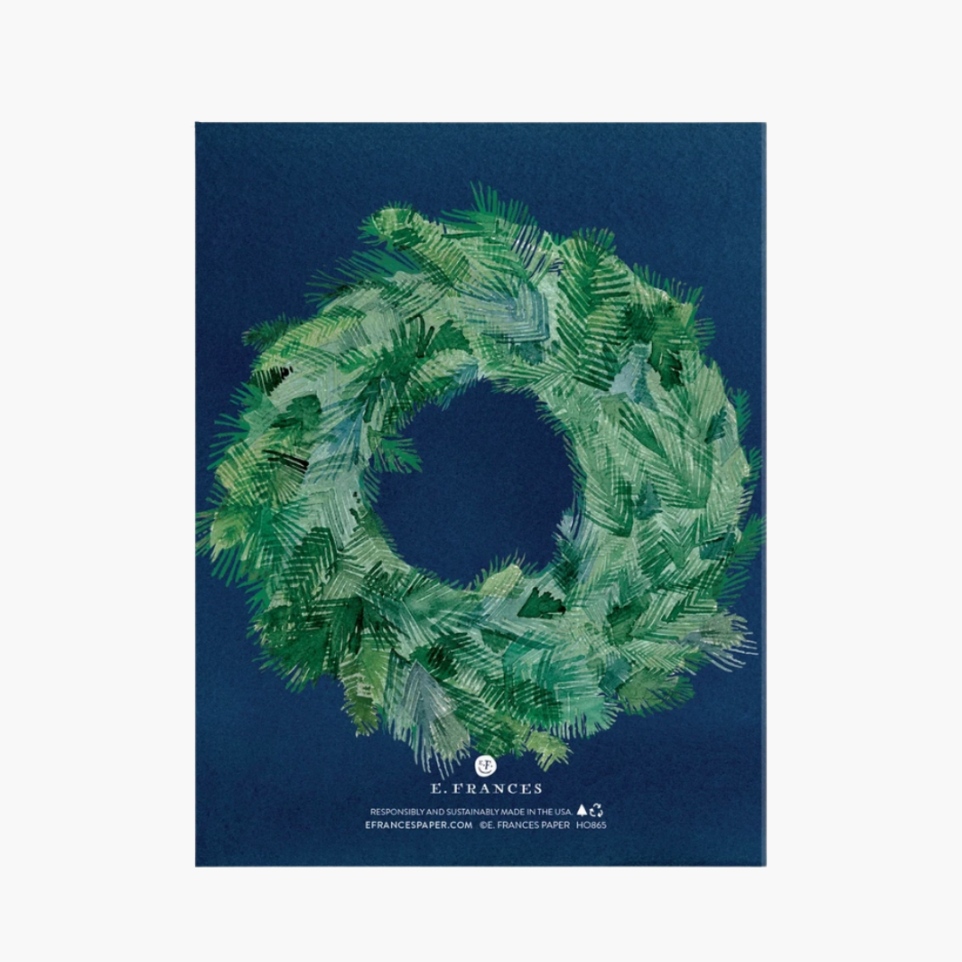 Season's Greens Greeting Card