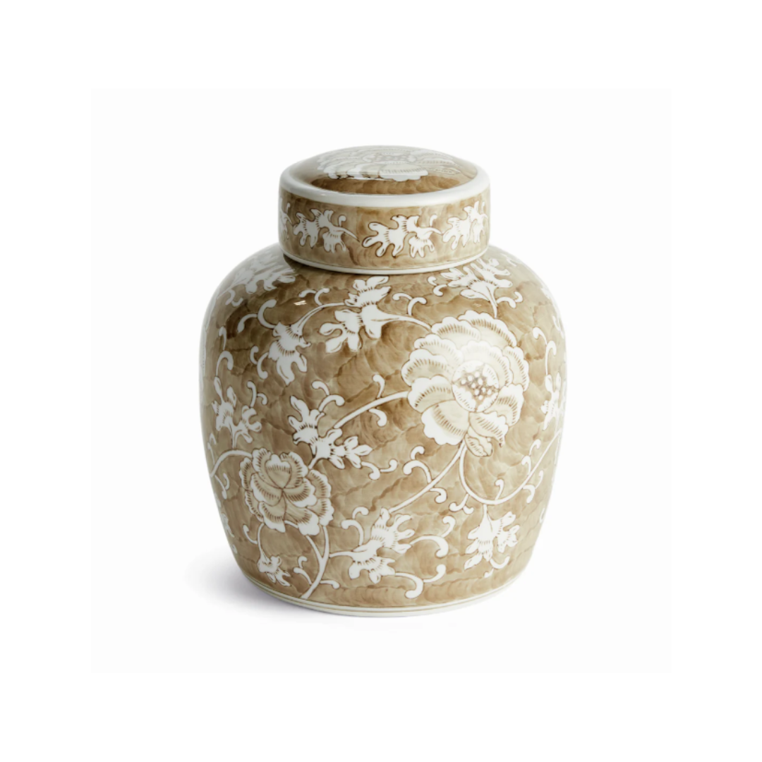 PROVINCE LOTUS LIDDED JAR