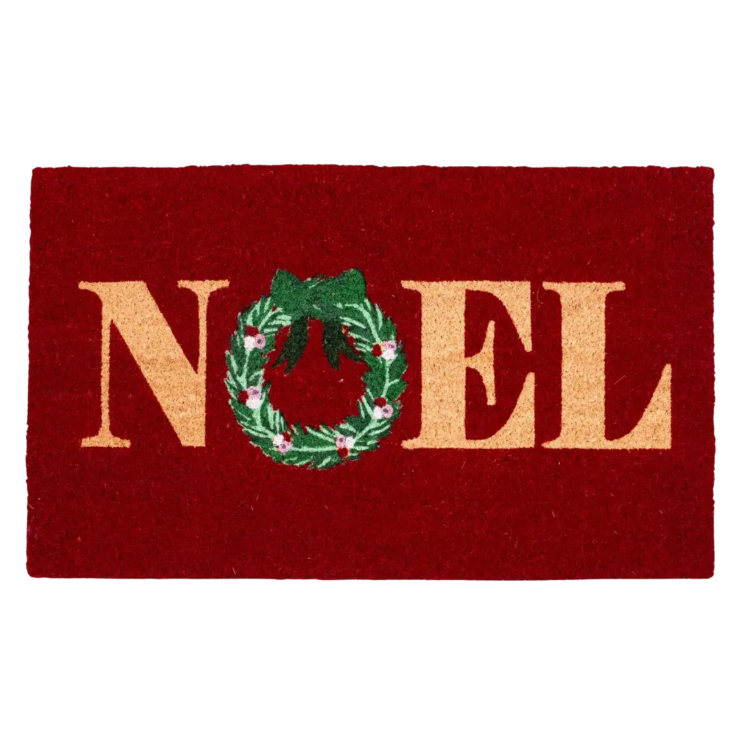 Noel Wreath Doormat