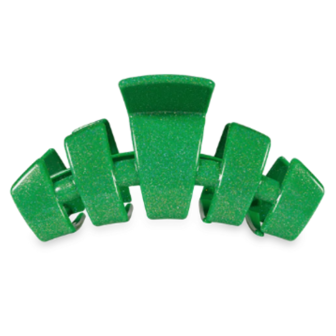 Classic Hair Clip | Medium | Shamrock Shimmer