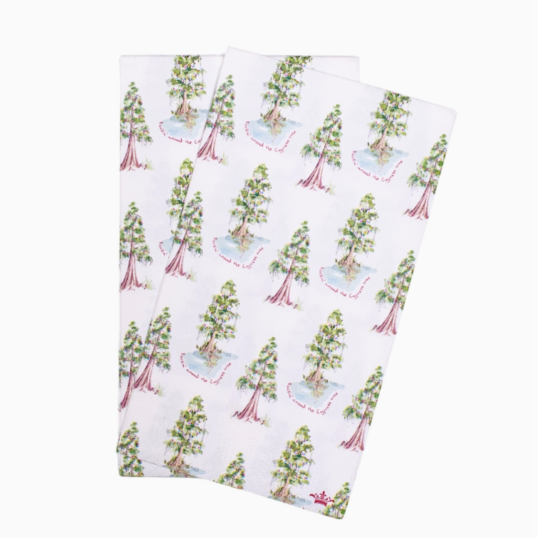 Rockin' Around the Cypress Tree Guest Napkins