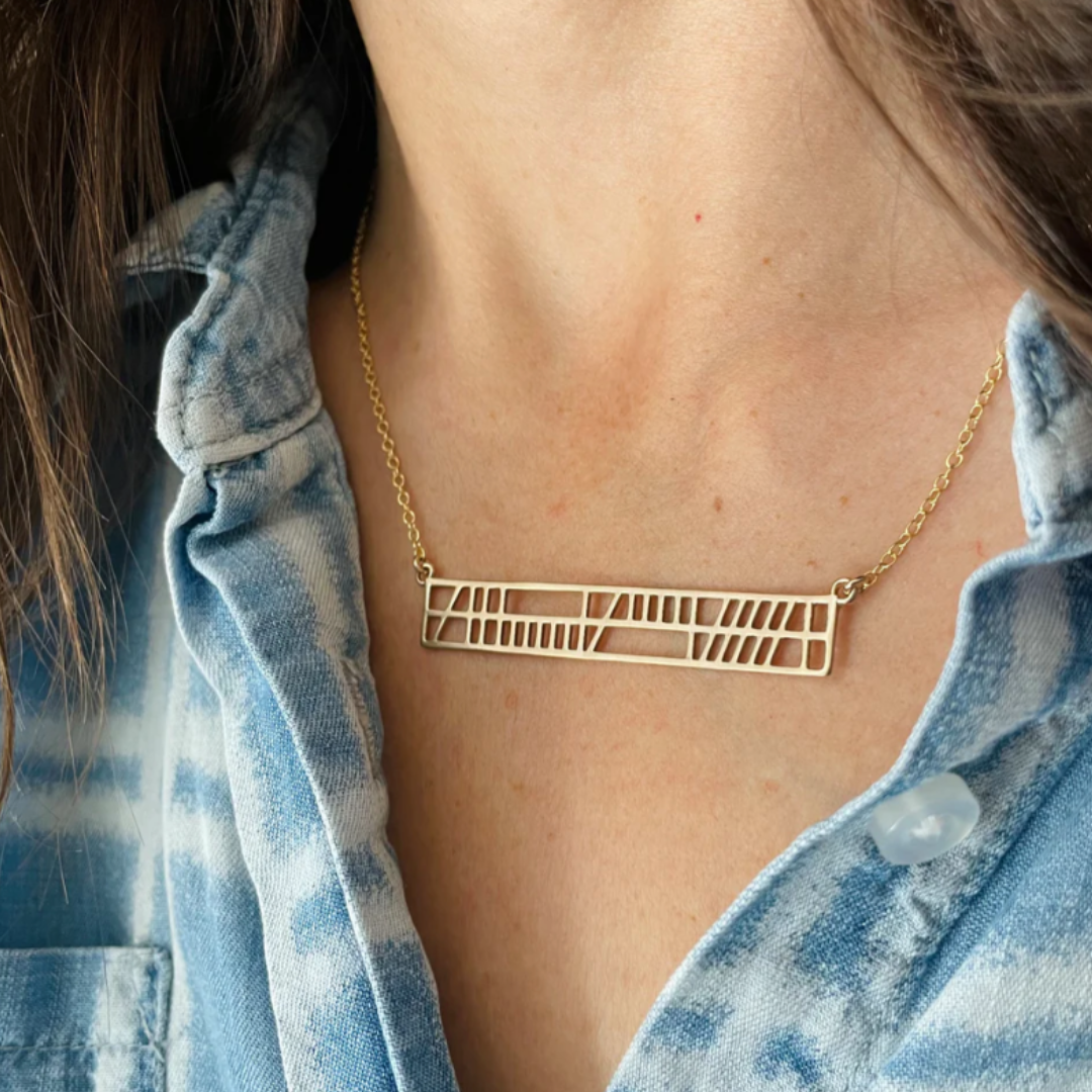 Soul Friend Bar Necklace