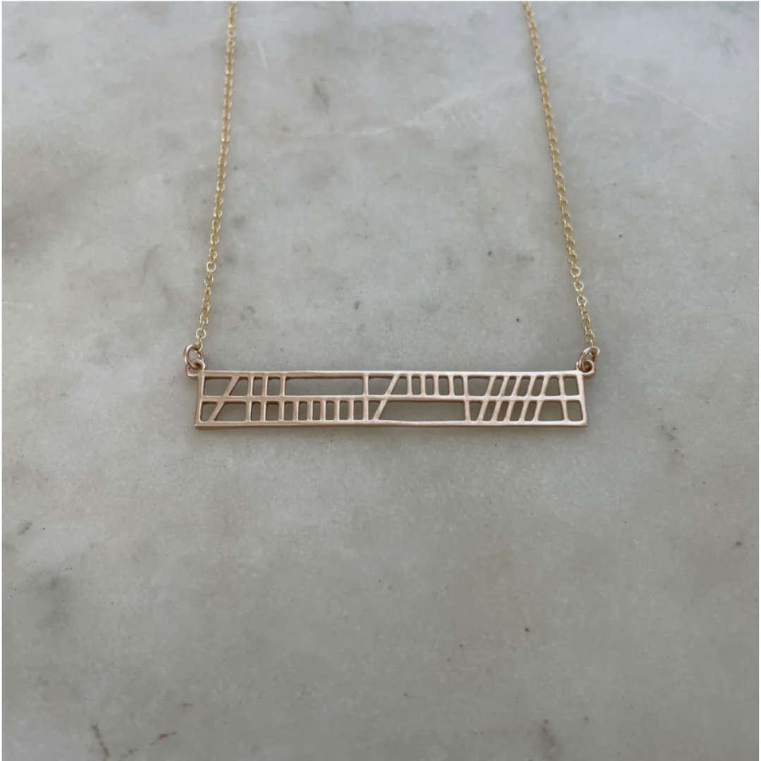Soul Friend Bar Necklace
