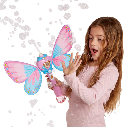 Fairy Butterfly LED Illuminating Bubble Wand