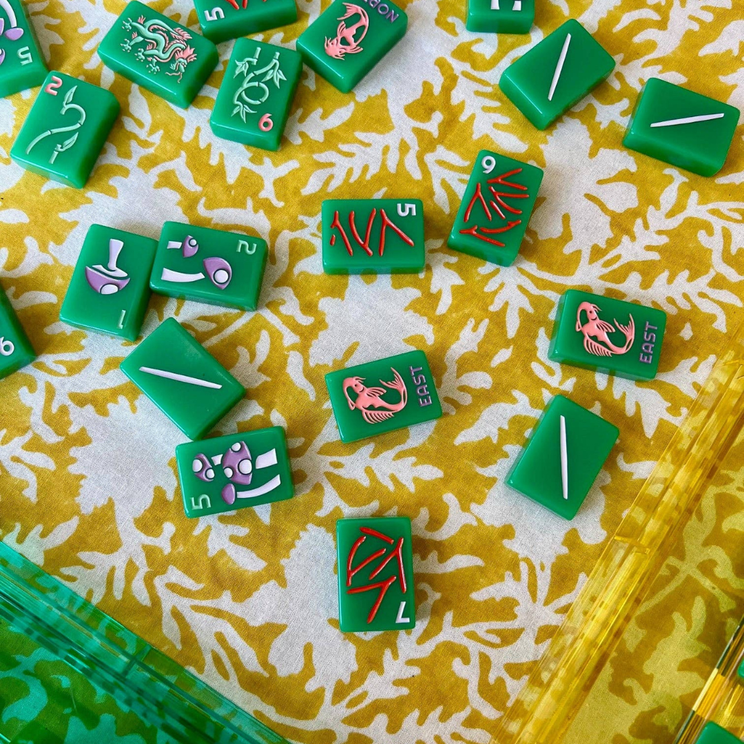 Pressed Florals Tablecloth in Yellow