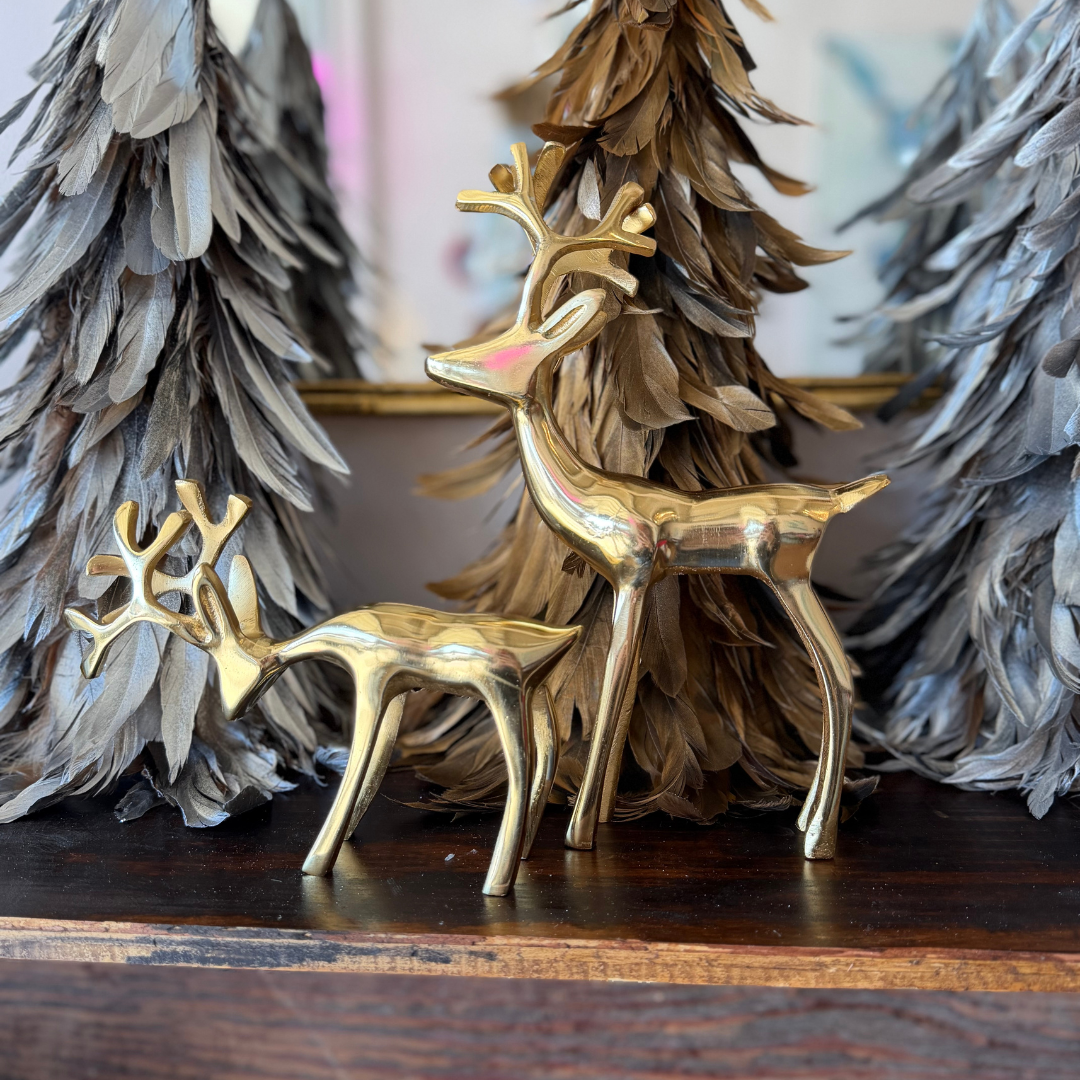 Gold Reindeer