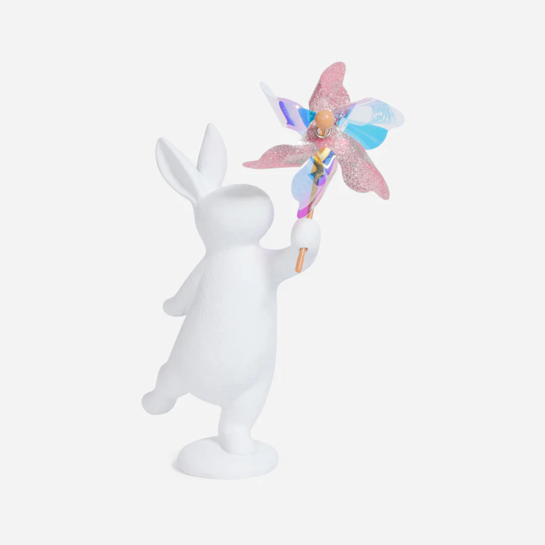 Bunny with Pin Wheel
