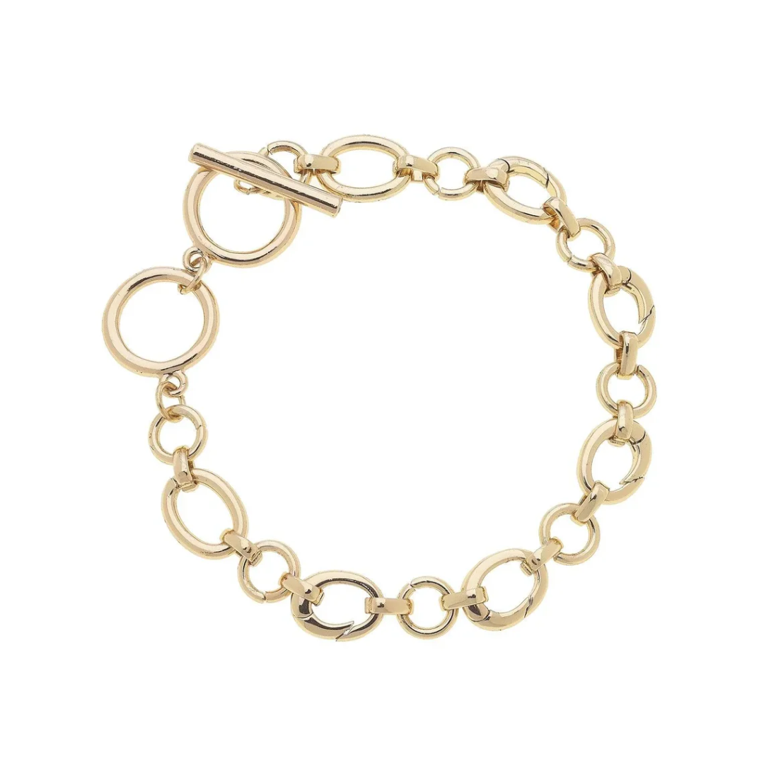 Sasha Toggle Charm Bracelet