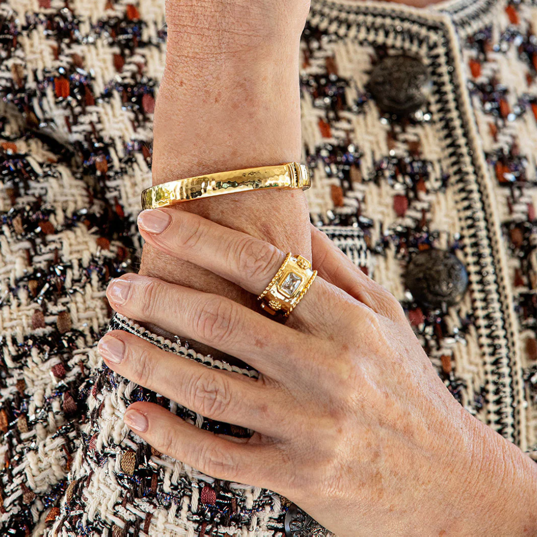 Berry Band Clear Cubic Zirconia