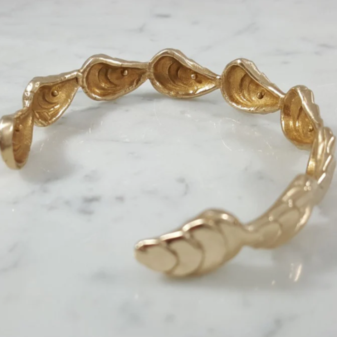 Oyster Shell Cuff