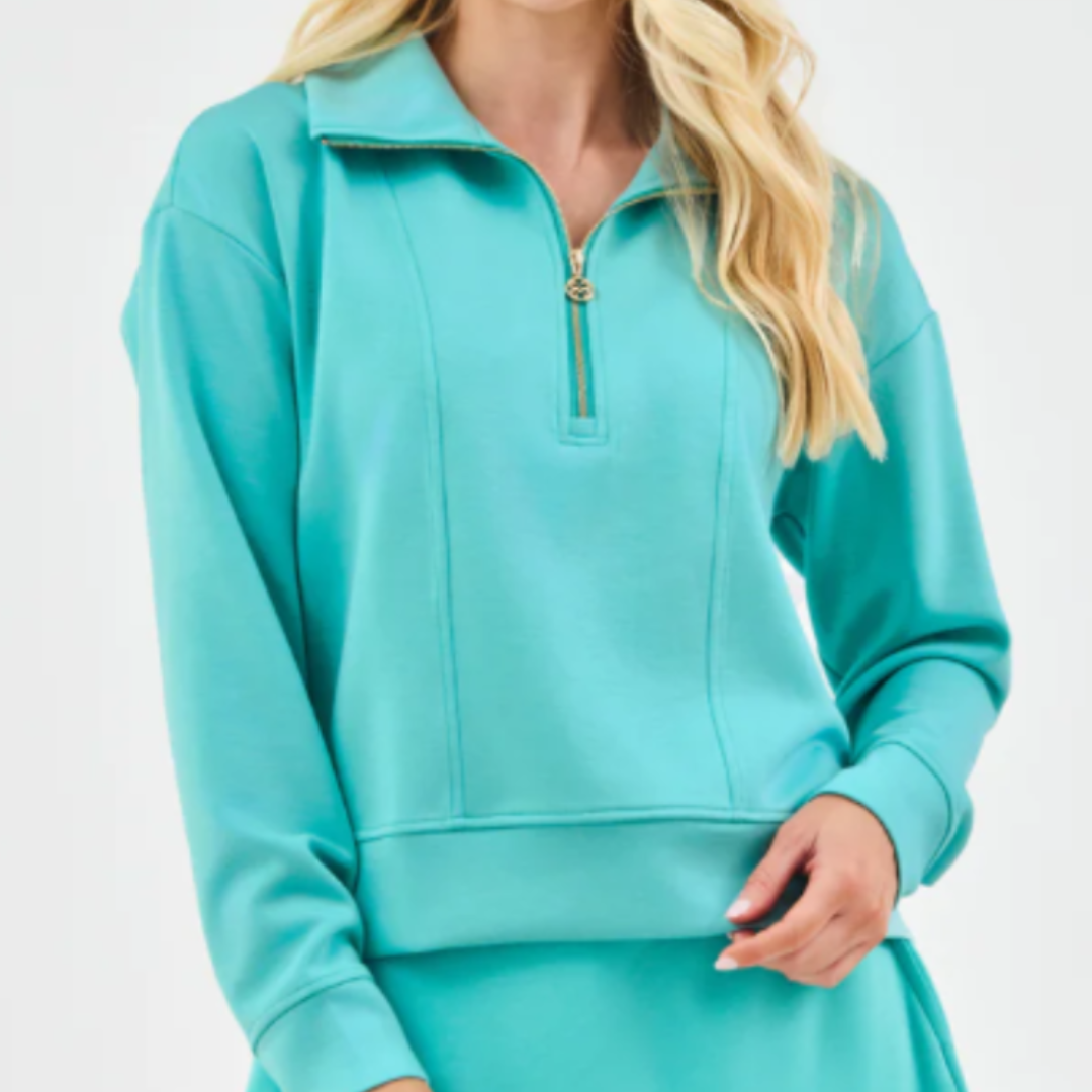 Ocean Half Zip Set