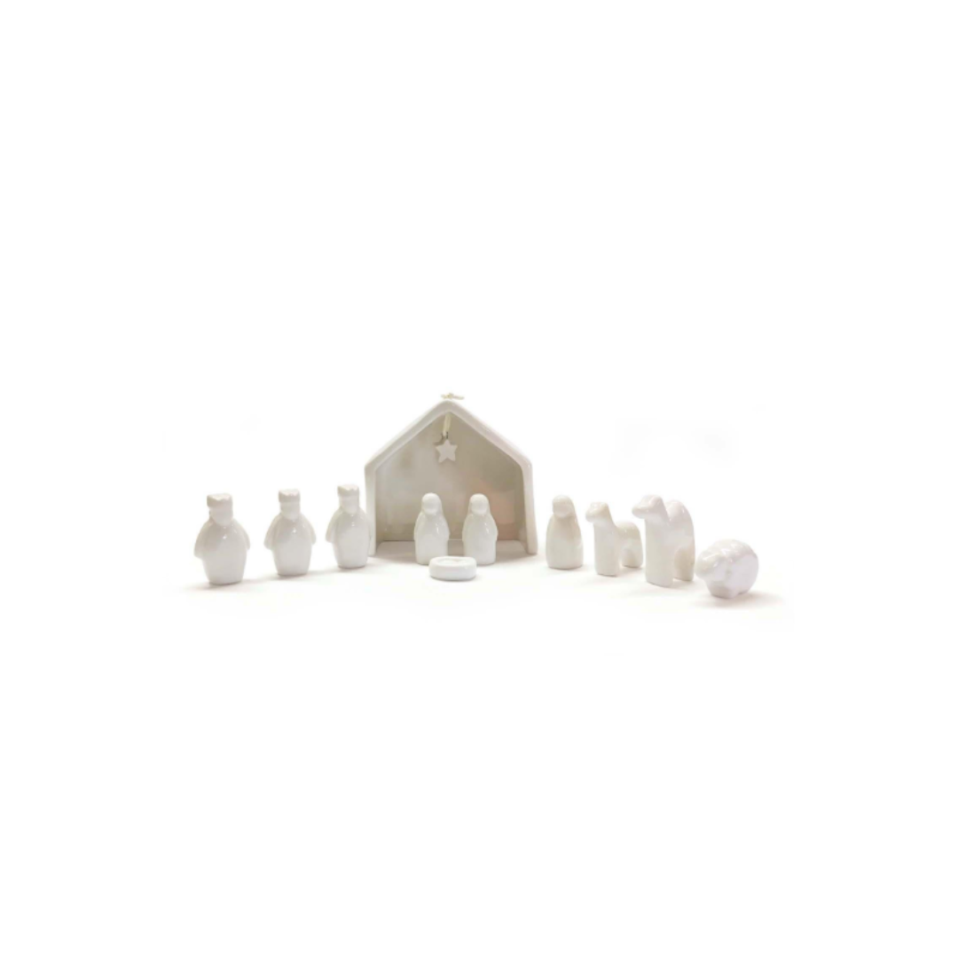 Miniature Nativity Set in Gift Box
