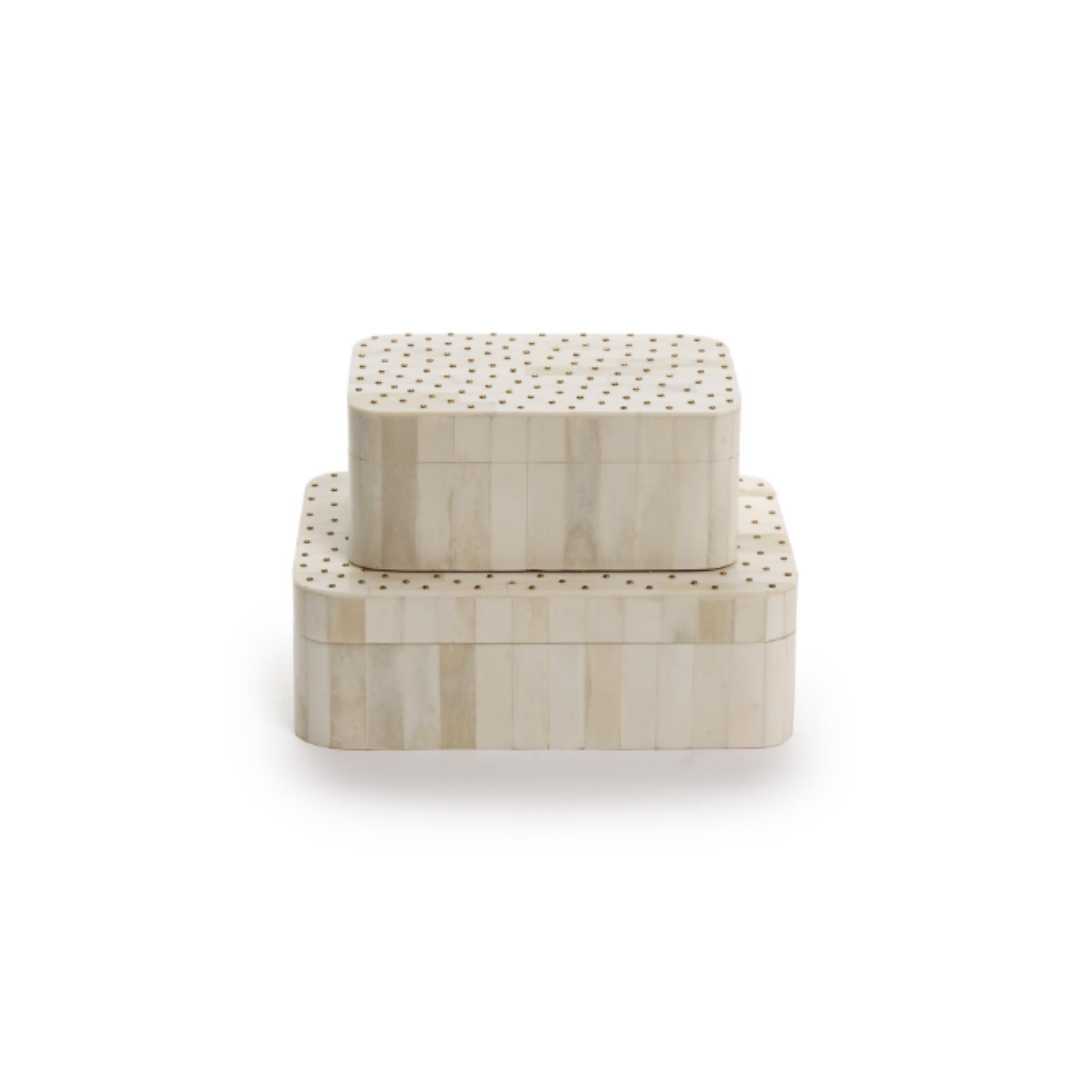 Studded Covered Box