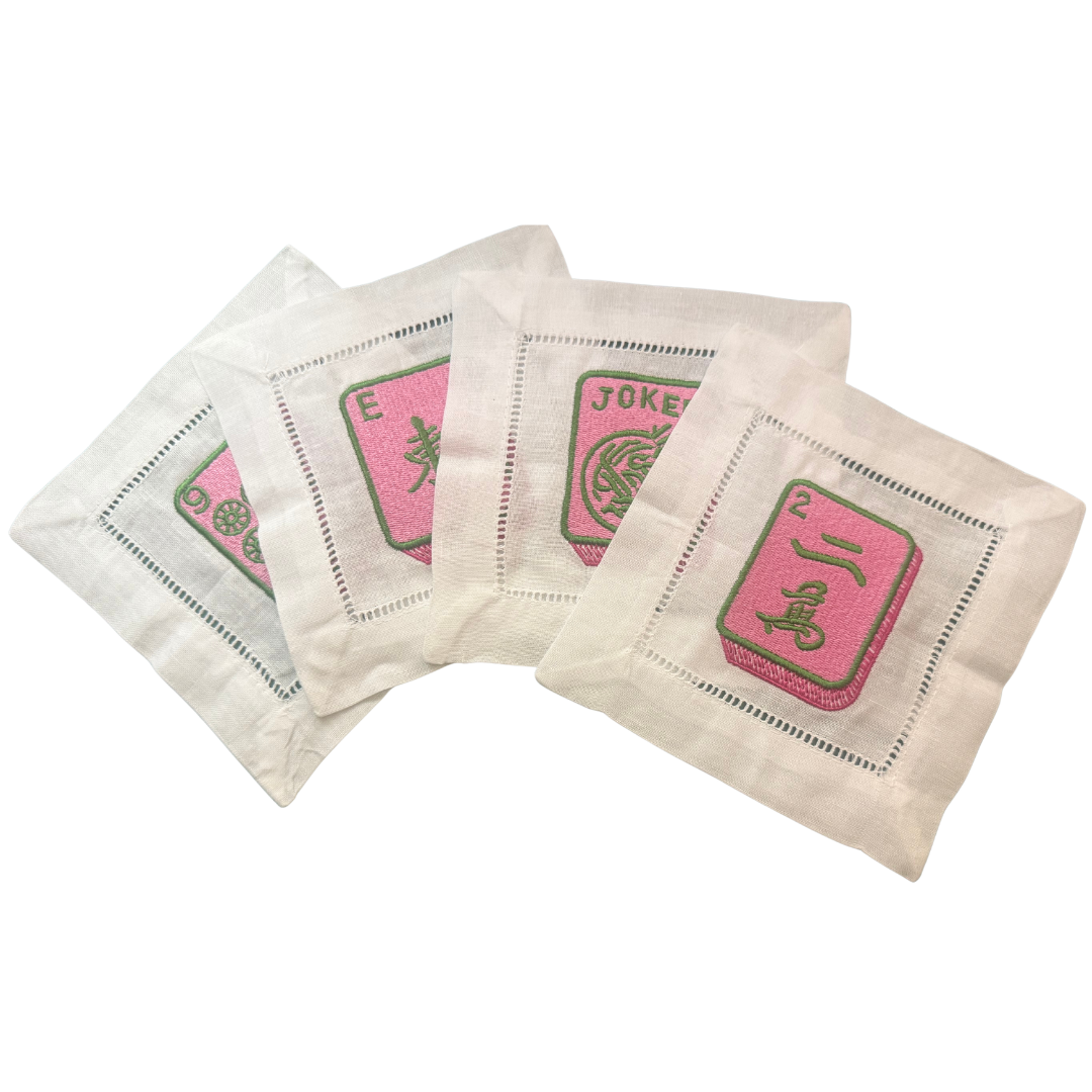 Mahjong Cocktail Napkins
