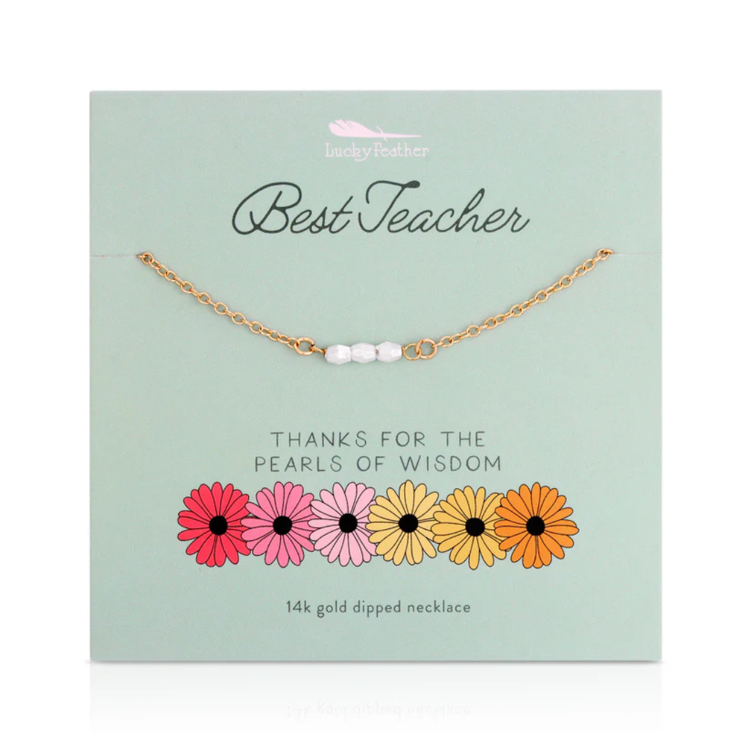 Best Teacher Necklace