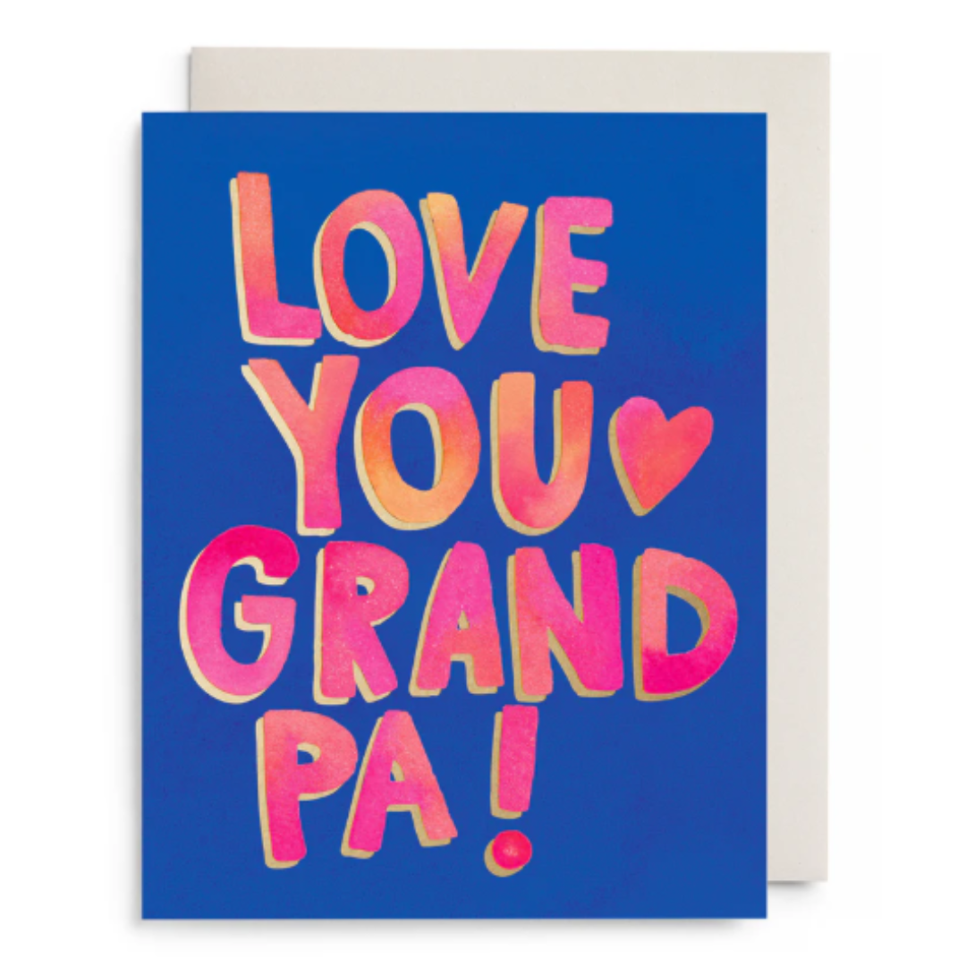 Love You Grandpa Greeting Card