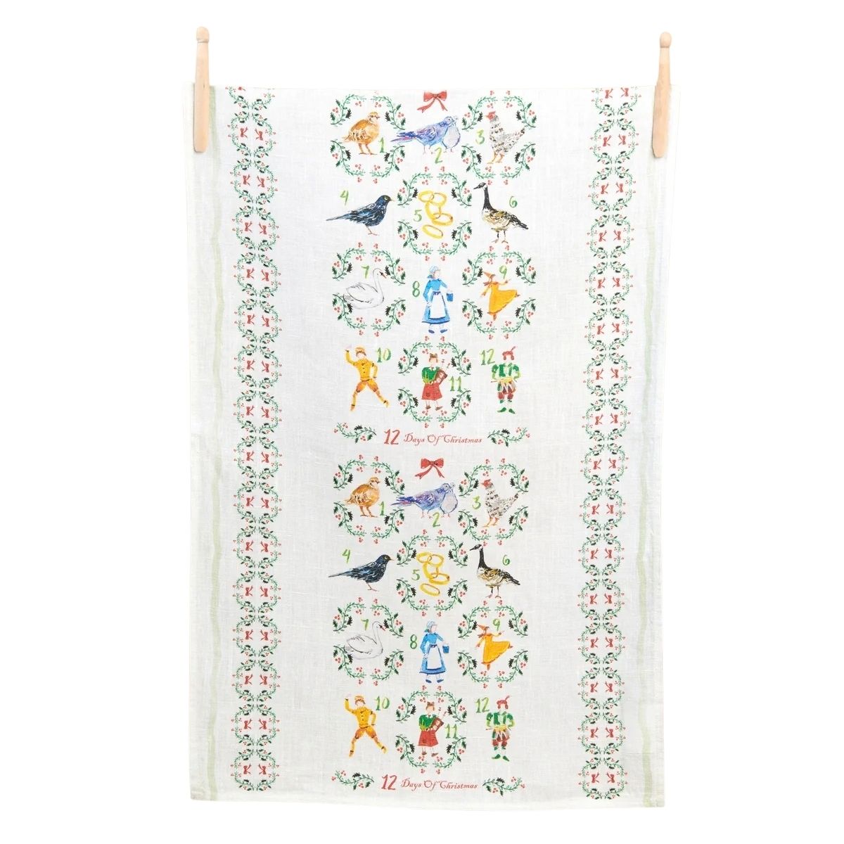 12 Days of Christmas Towel