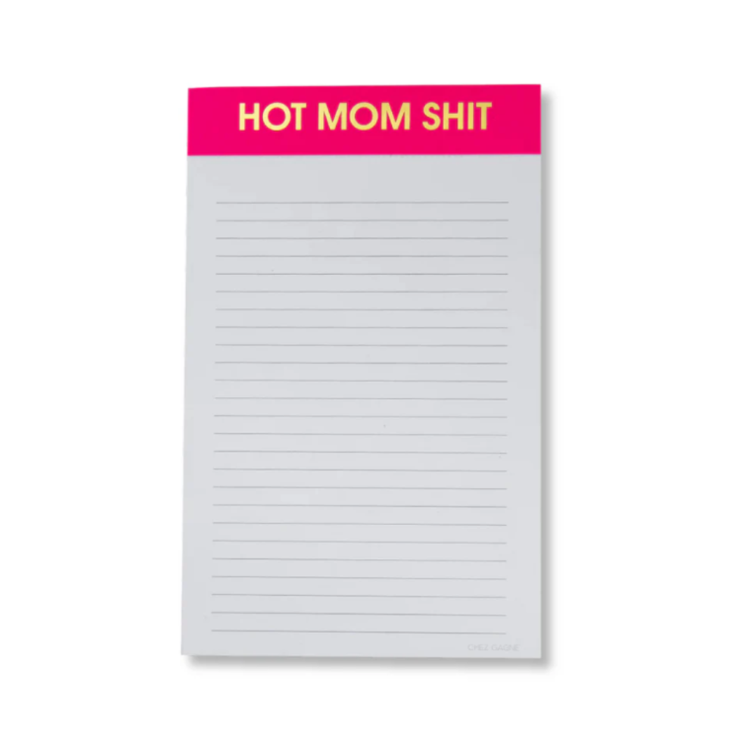 Hot Mom Shit - Lined Notepad