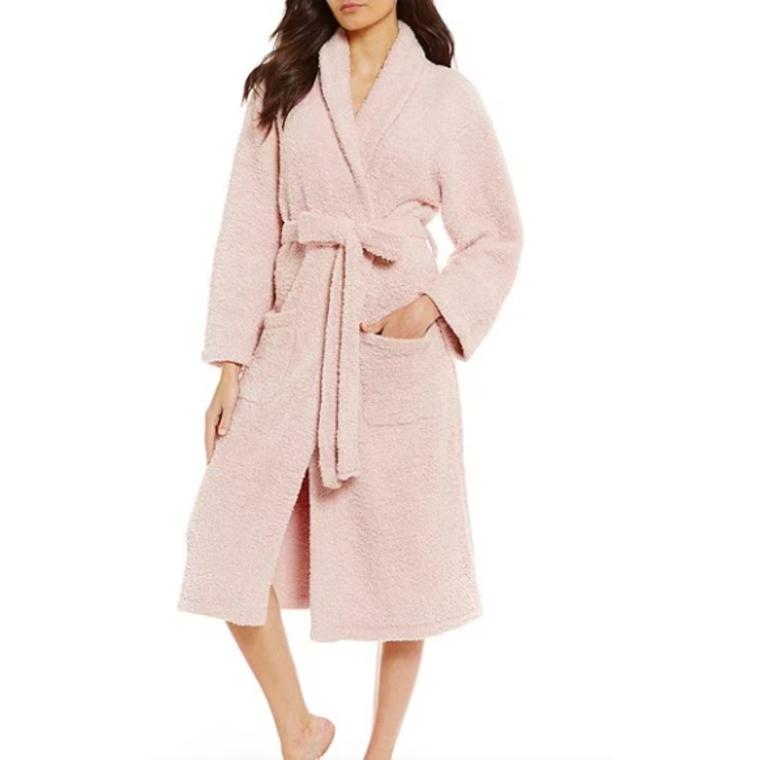 Barefoot Dreams CozyChic Dusty Rose Robe