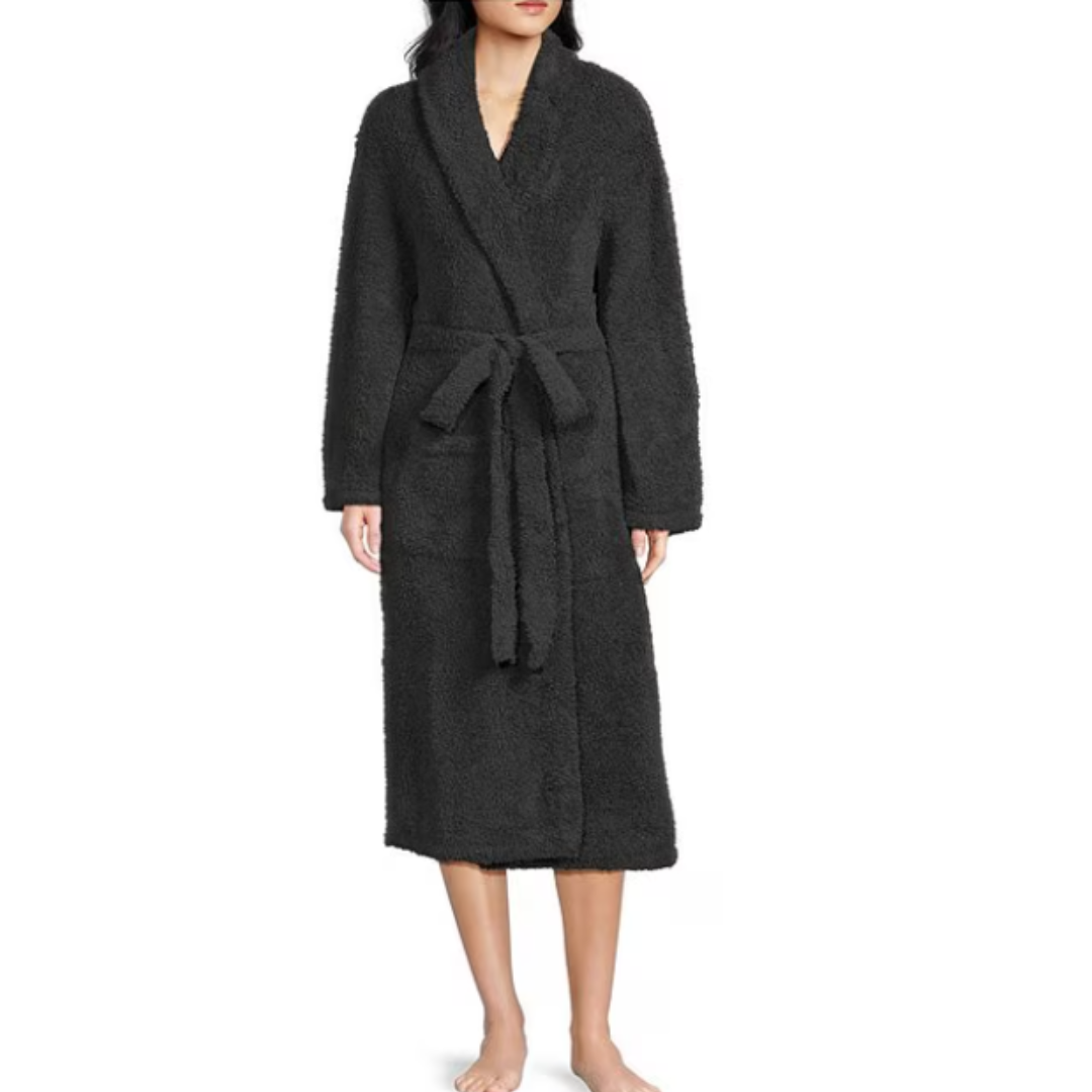Barefoot Dreams CozyChic Slate Blue Robe