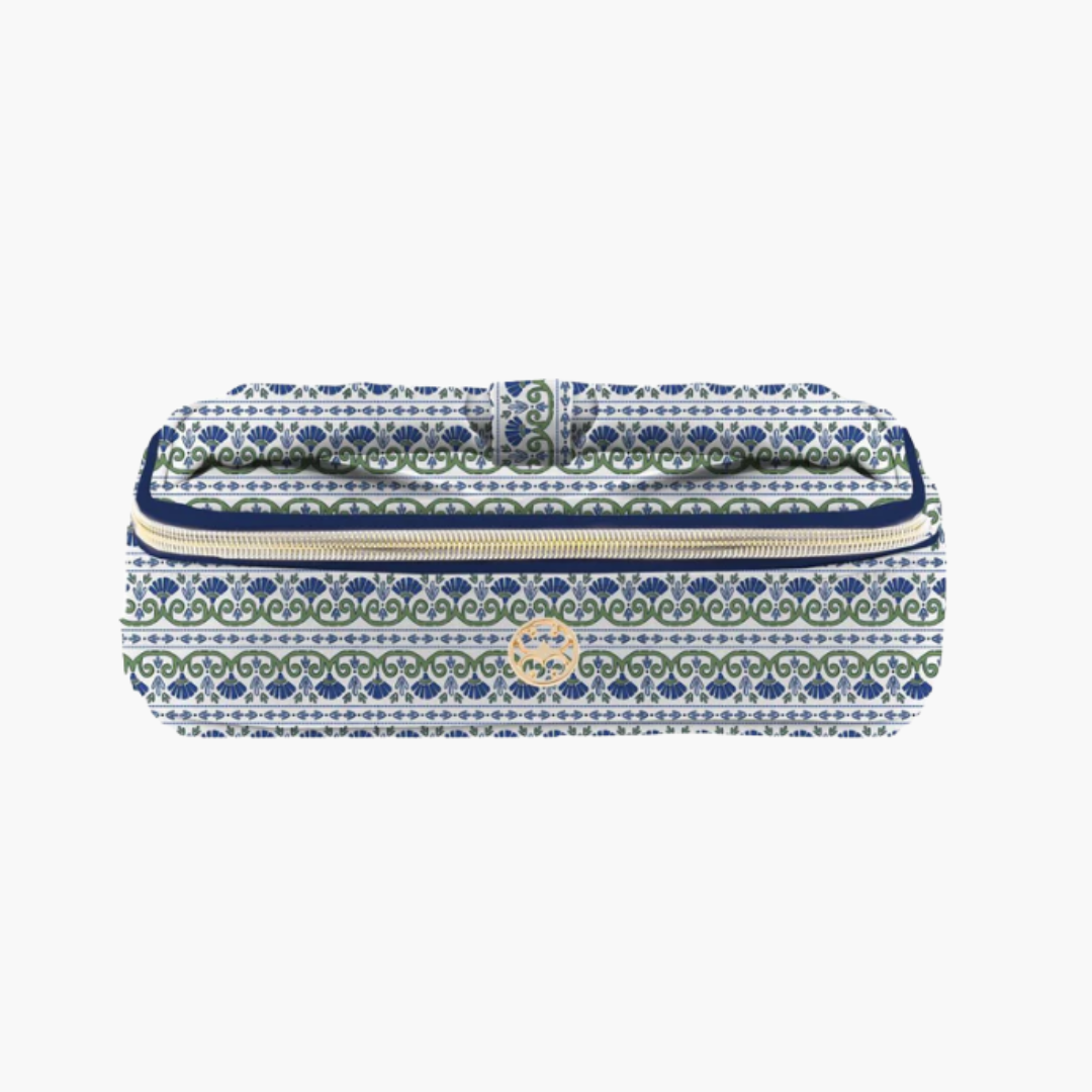 Kiss and Make Up Mini Floral Foulard Navy