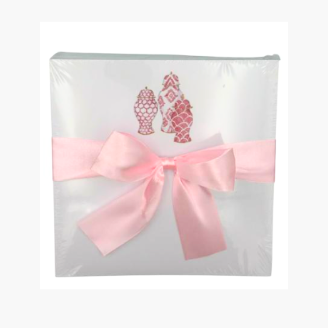 Pink Ginger Jars Jumbo Notepad