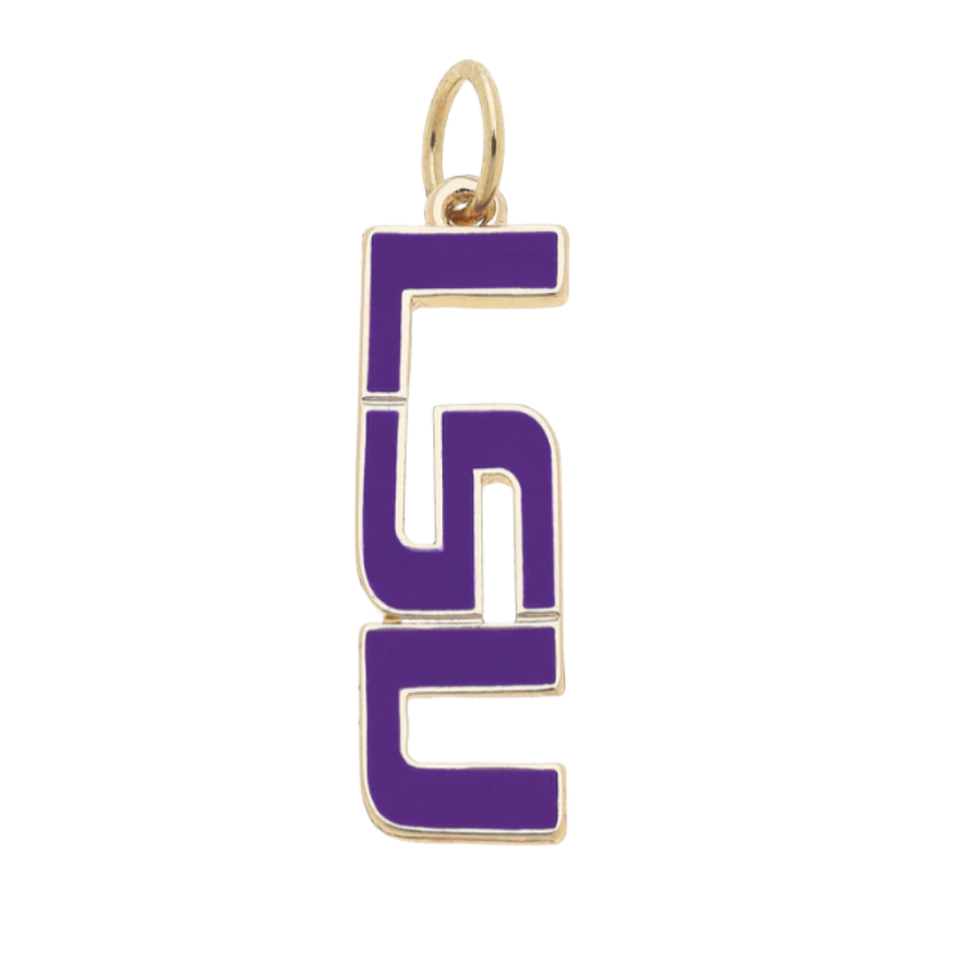 LSU Enamel Charm