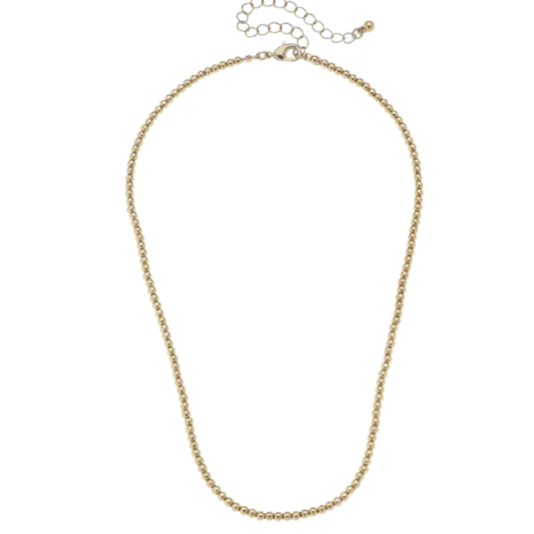 Walker Ball Bead Charm Necklace